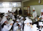和食料理技術講習会①講習の様子