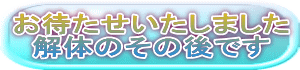 お待たせいたしました 解体のその後です 