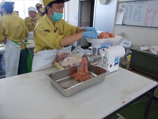 ミンチ作り
